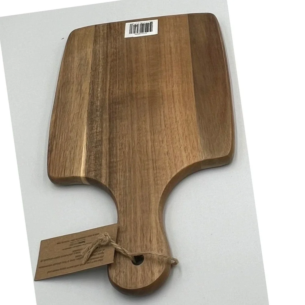Culinary Corner Wood Charcuterie Board Brown Paddle 80264 Brand New